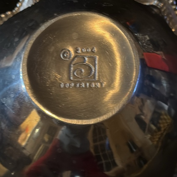 Beatriz Ball Vento Polished Aluminum Pearl Bowl - Picture 3 of 5